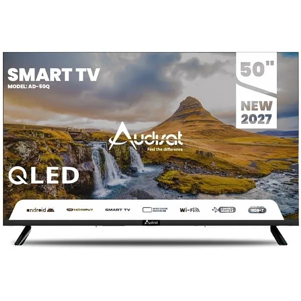 Audisat Smart TV 50" QLED Android TV